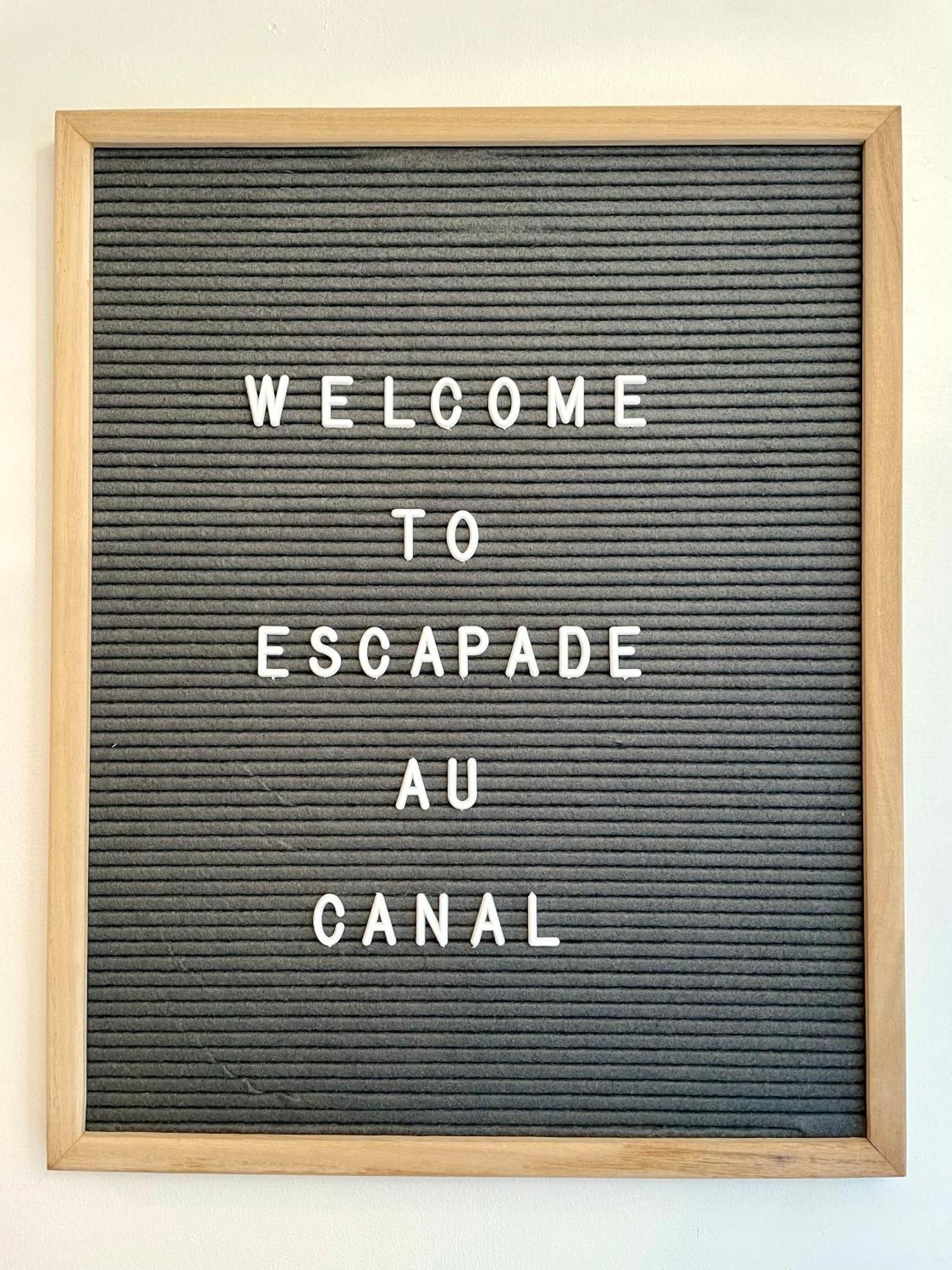 Bienvenue Sur L'Escapade Au Canal Castets-en-Dorthe Eksteriør billede